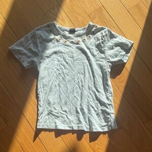 Top with floral detail